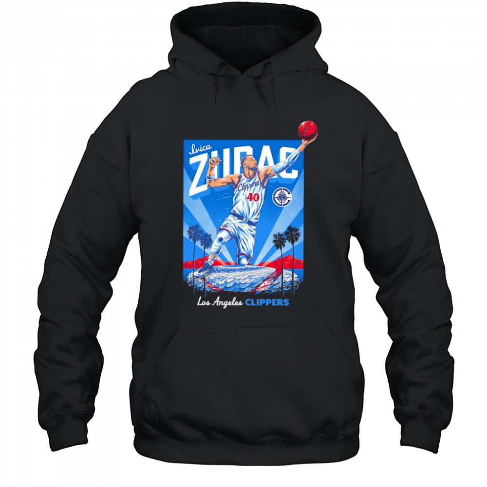 Ivica Zubac Los Angeles Clippers graphic shirt Hoodie
