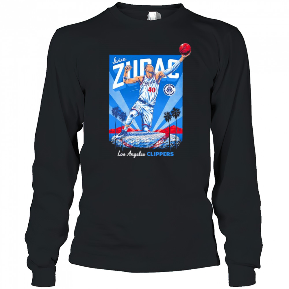 Ivica Zubac Los Angeles Clippers graphic shirt Long Sleeved