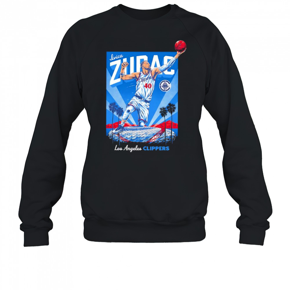 Ivica Zubac Los Angeles Clippers graphic shirt Sweatshirt