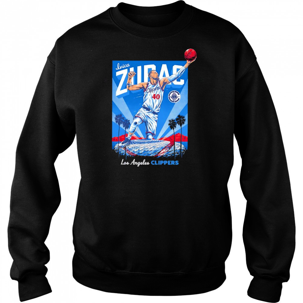 Ivica Zubac Los Angeles Clippers graphic shirt Hoodie