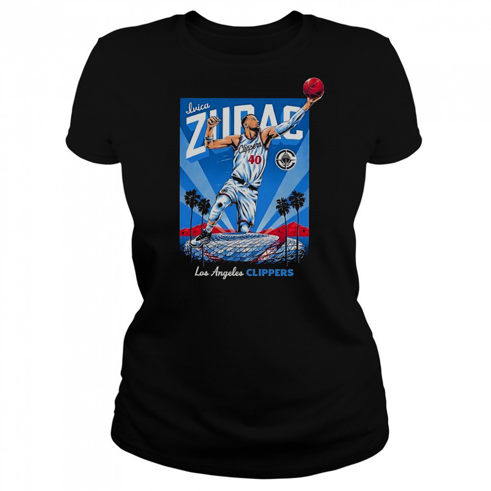 Ivica Zubac Los Angeles Clippers Player NBA T-Shirt Women's T-shirt