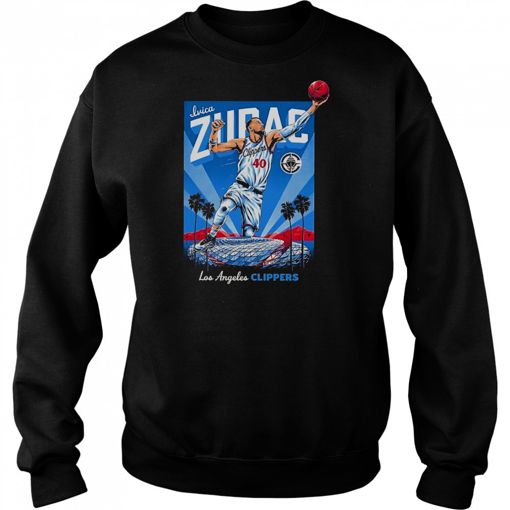 Ivica Zubac Los Angeles Clippers Player NBA T-Shirt Hoodie