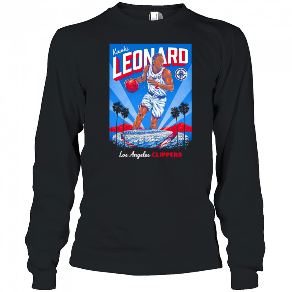Kawhi Leonard Los Angeles Clippers graphic shirt Long Sleeved