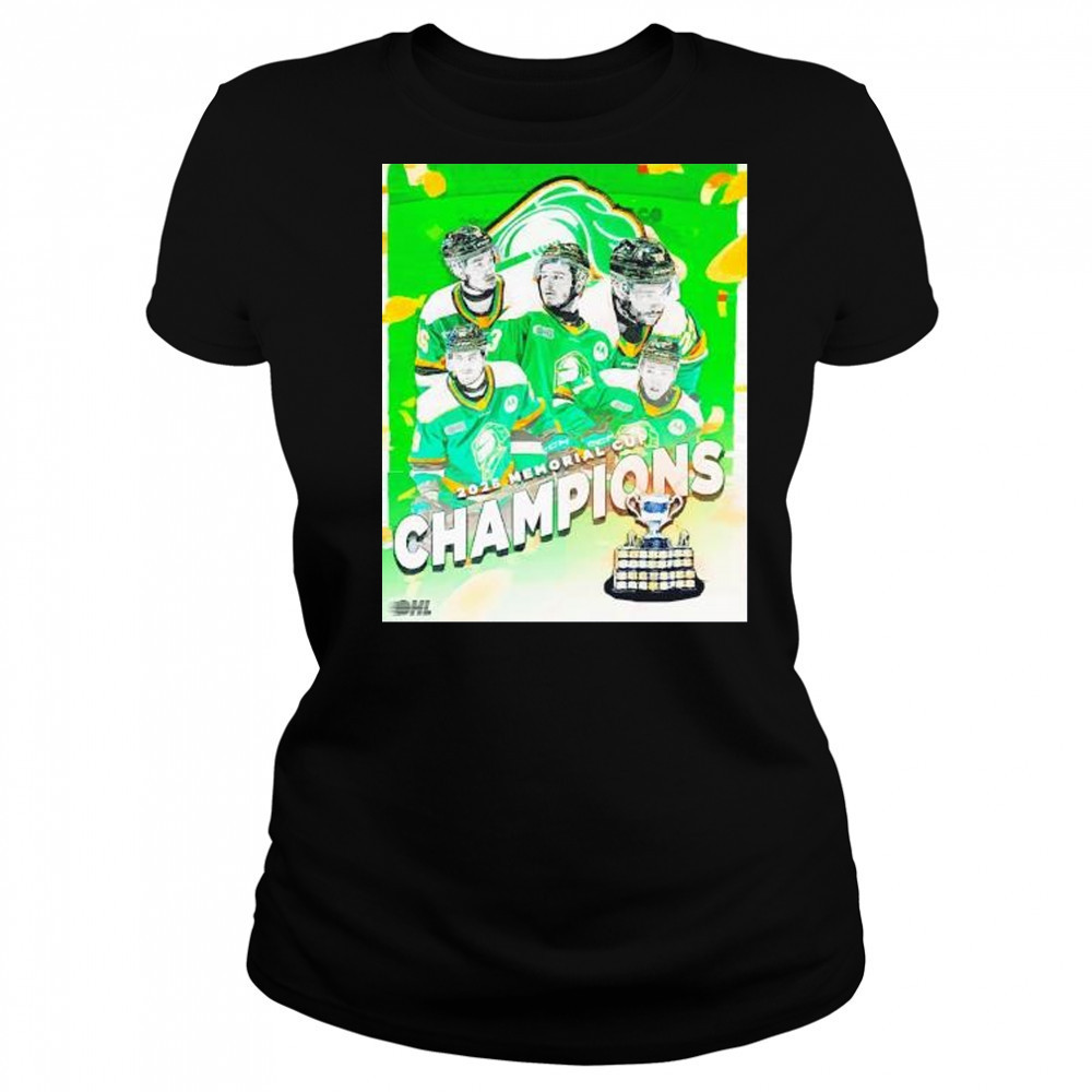 London Knights 2025 Memorial Cup champions the third time in franchise history shirt Women's T-shirt