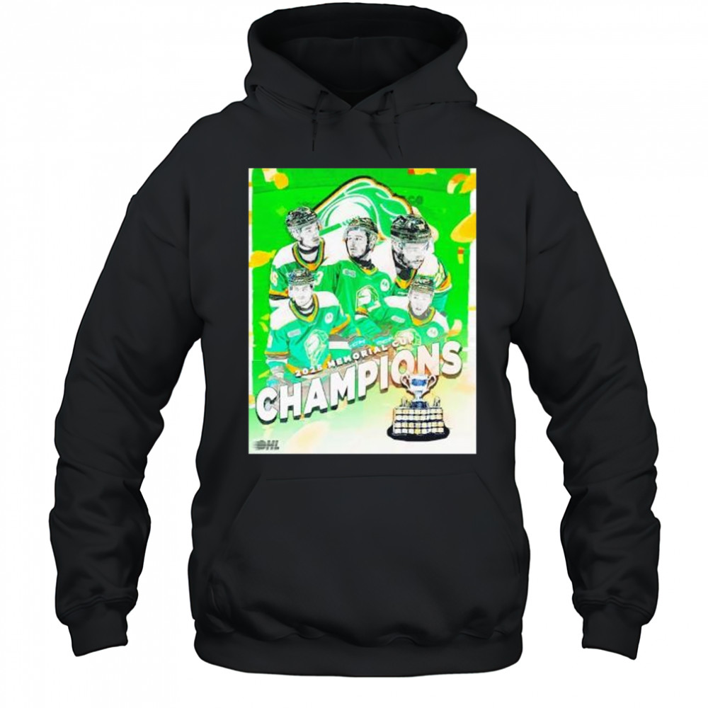 London Knights 2025 Memorial Cup champions the third time in franchise history shirt Hoodie