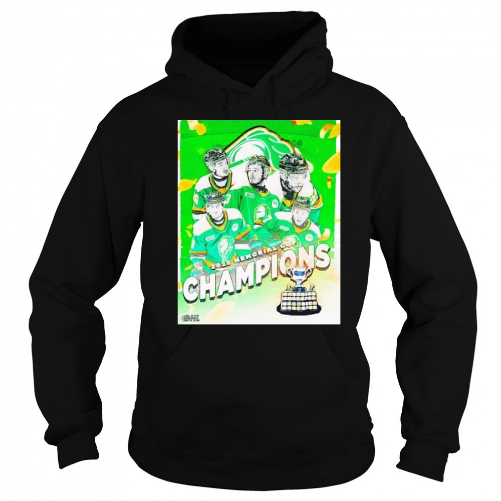 London Knights 2025 Memorial Cup champions the third time in franchise history shirt Sweatshirt
