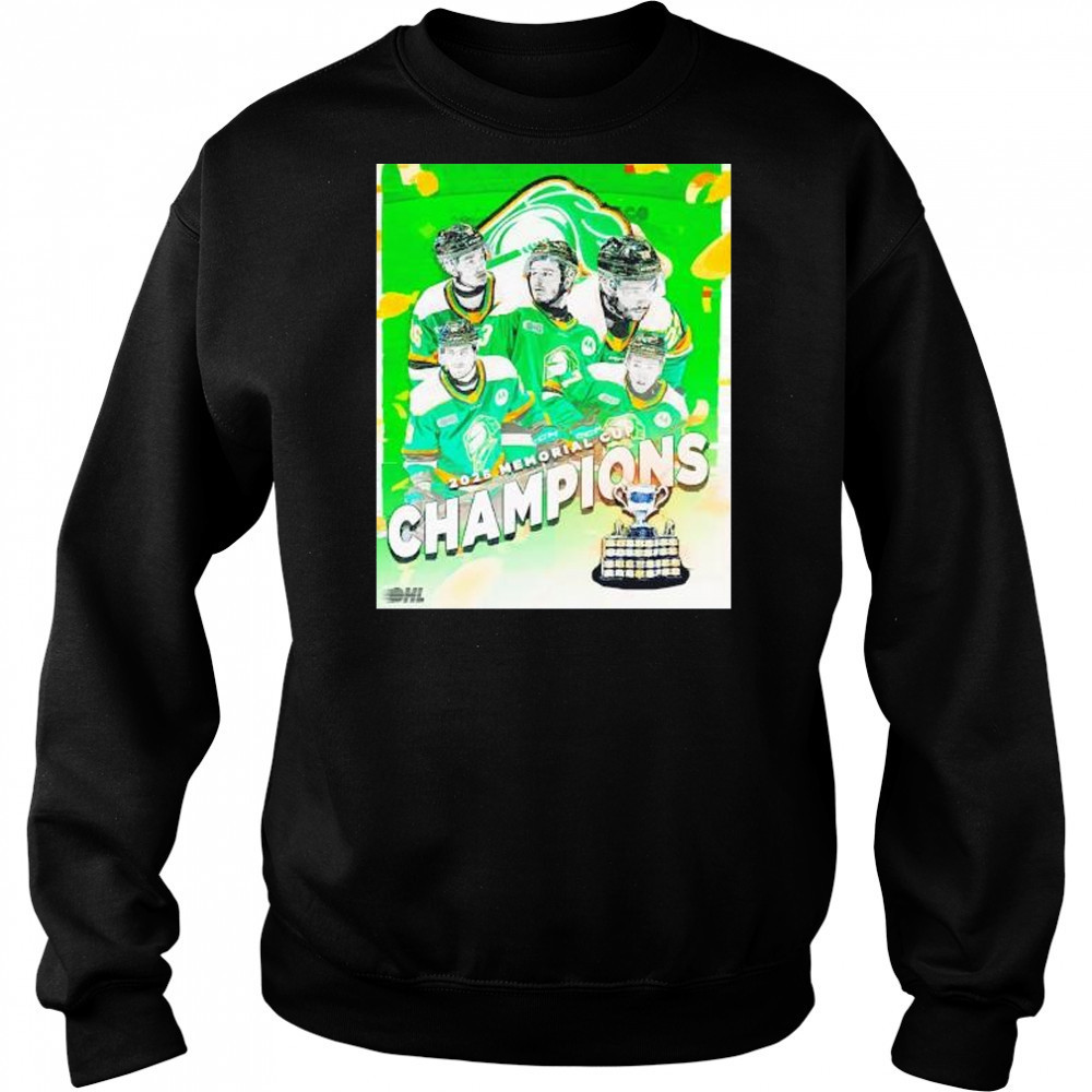 London Knights 2025 Memorial Cup champions the third time in franchise history shirt Hoodie