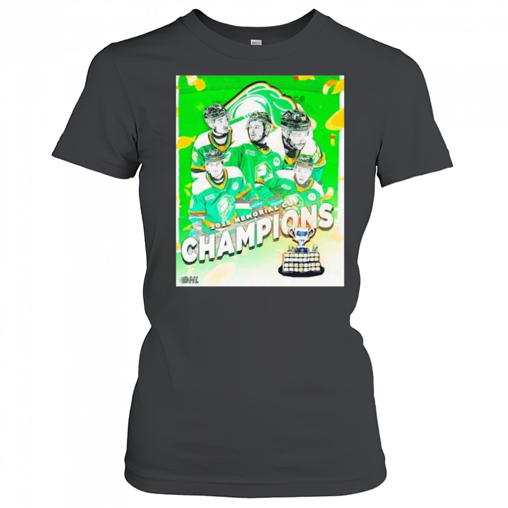 London Knights 2025 Memorial Cup champions the third time in franchise history shirt Women's T-shirt