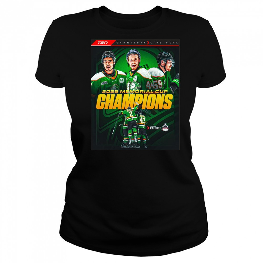 London Knights NHL Memorial Cup Champions 2025 Shirt Women's T-shirt