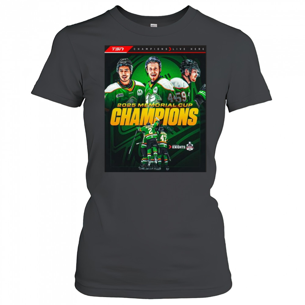 London Knights NHL Memorial Cup Champions 2025 Shirt Women's T-shirt