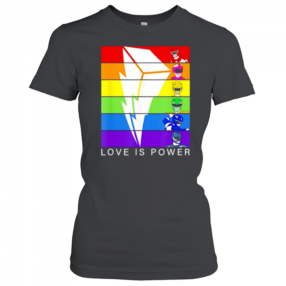 Love is Power Rangers shirt Women's T-shirt