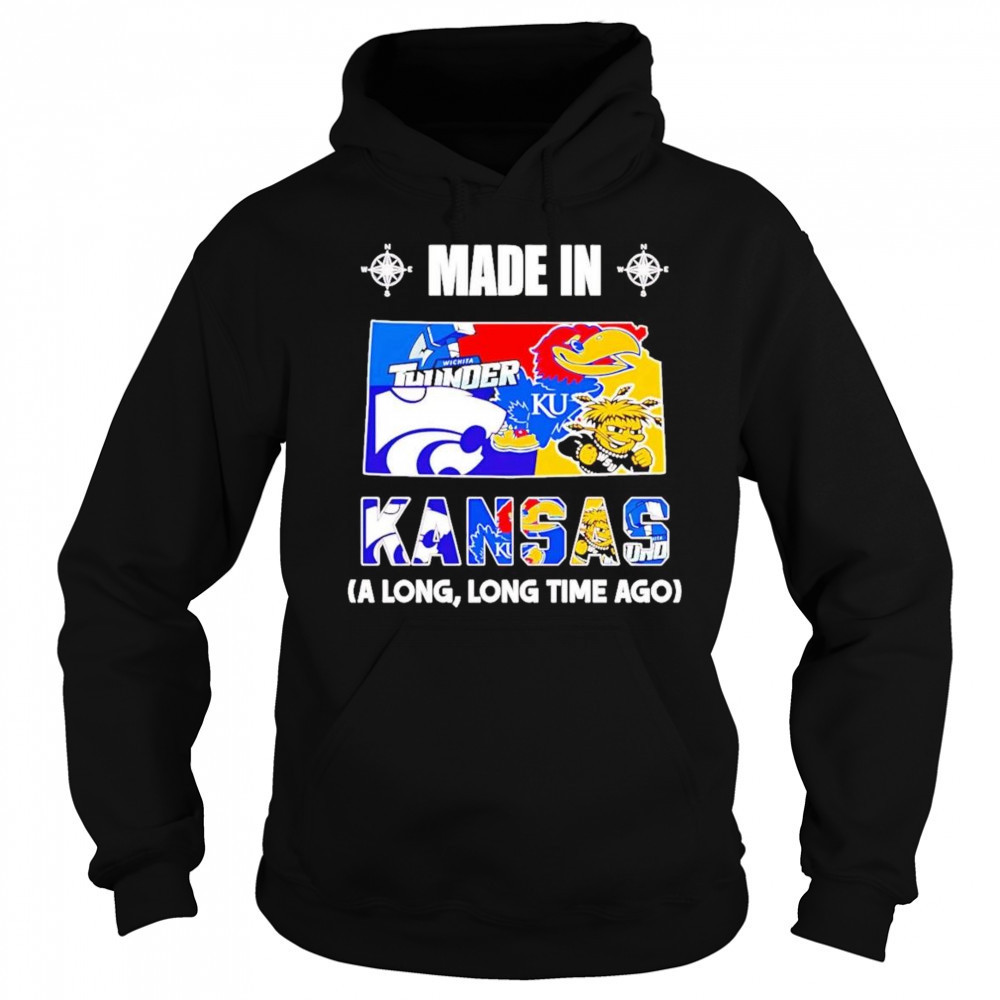 Made In Kansas A Long Long Time Ago Shirt Sweatshirt