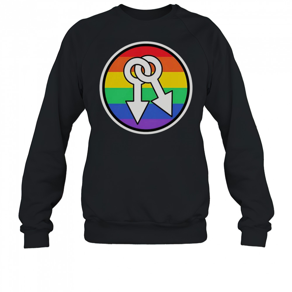 Male Symbols Rainbow T-Shirt Sweatshirt