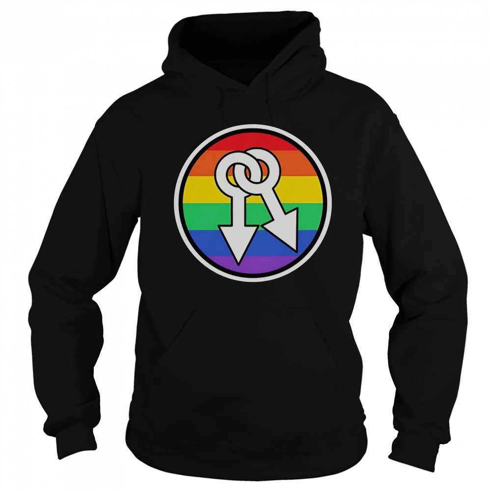 Male Symbols Rainbow T-Shirt Sweatshirt