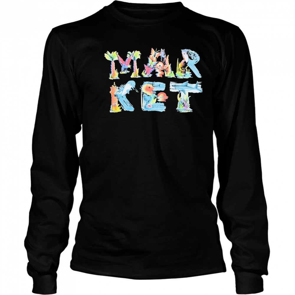 Market Island Life T-Shirt Long Sleeved