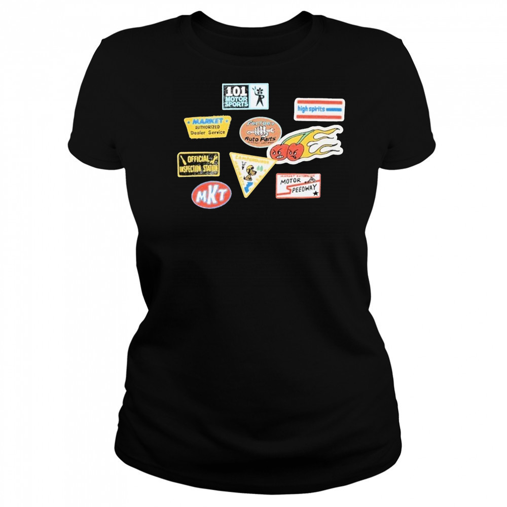 Market Patched T-Shirt Women's T-shirt