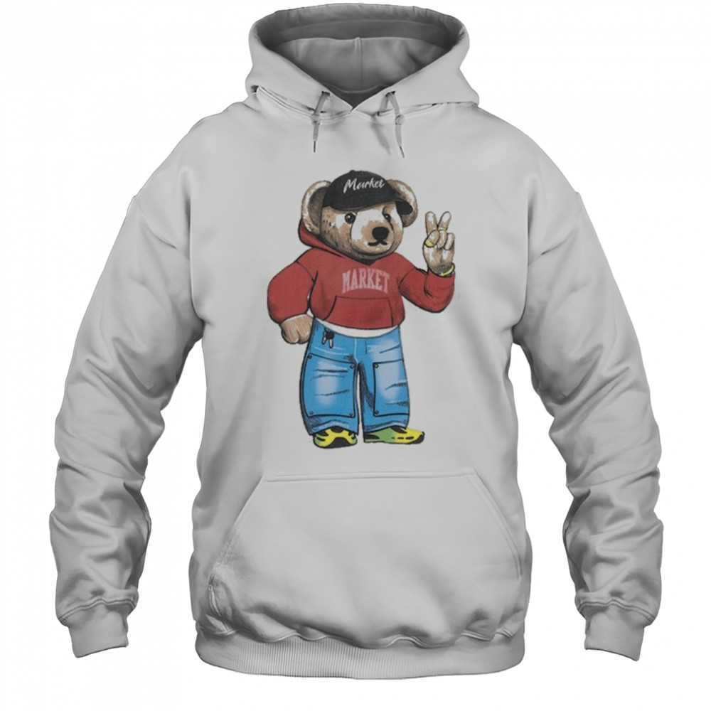 Market Studios Fit Check Bear T-Shirt Hoodie