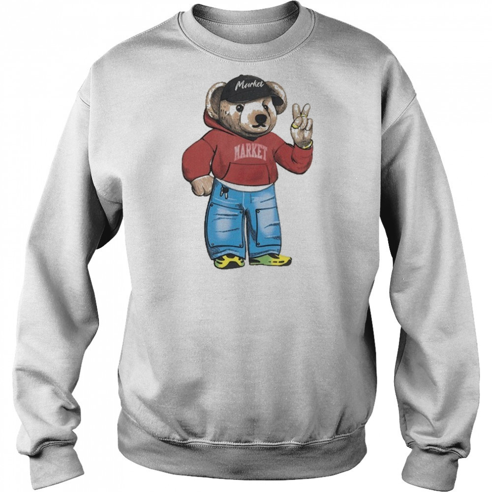 Market Studios Fit Check Bear T-Shirt Hoodie