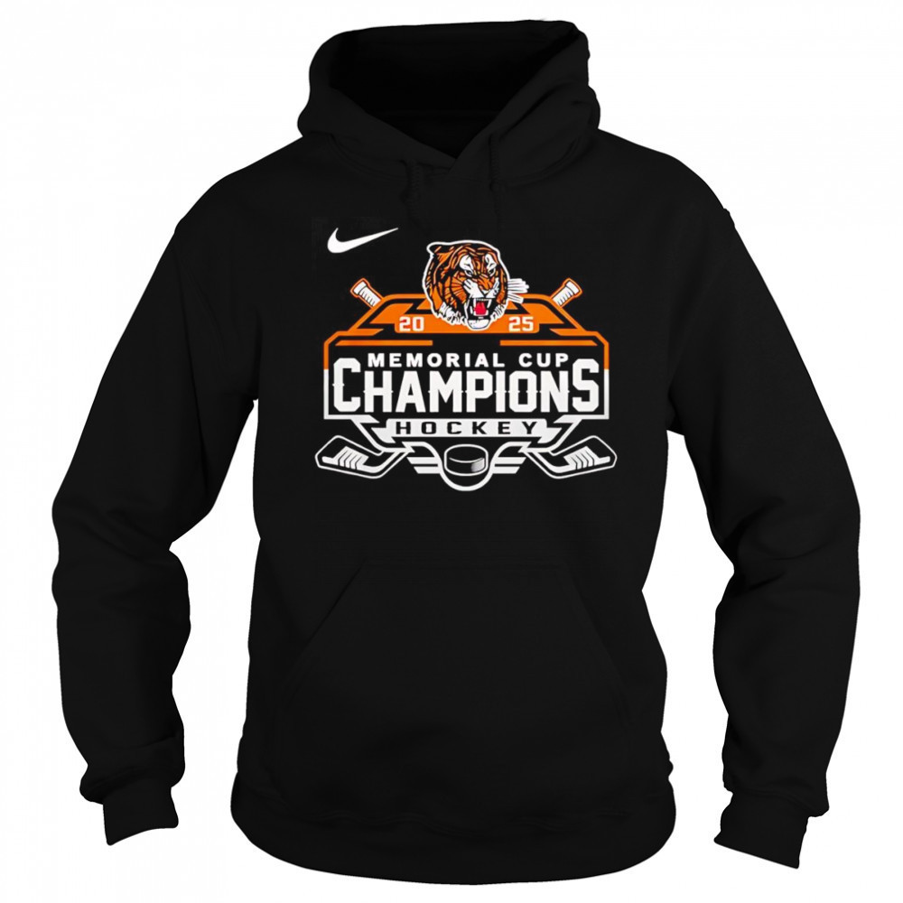 Medicine Hat Tigers 2025 Memorial Cup Champions Hockey shirt Sweatshirt