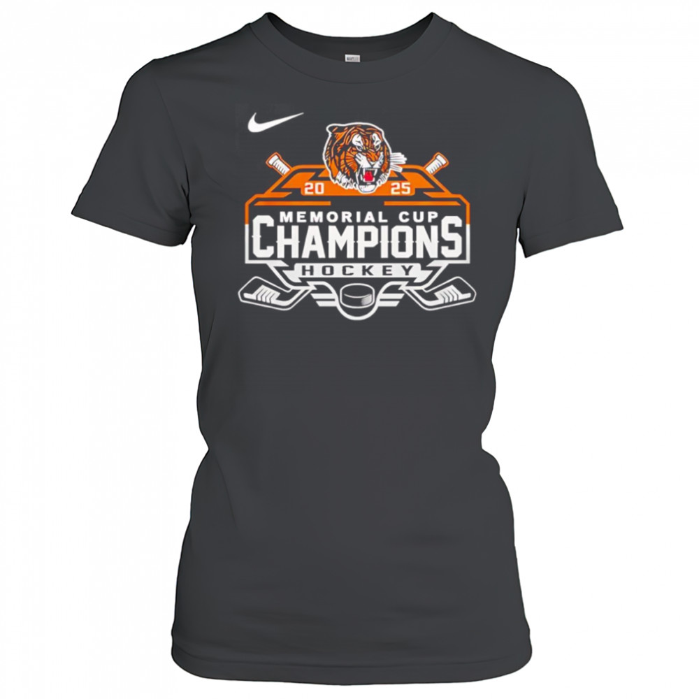 Medicine Hat Tigers 2025 Memorial Cup Champions Hockey shirt Women's T-shirt