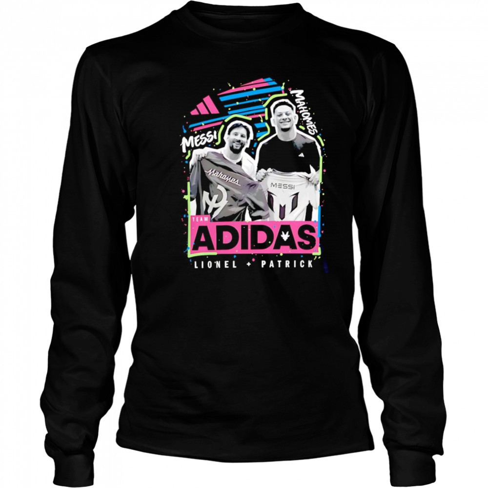 Messi x Mahomes shirt Long Sleeved