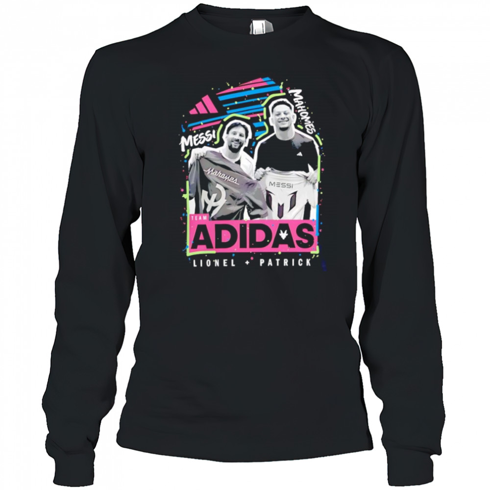Messi x Mahomes shirt Long Sleeved