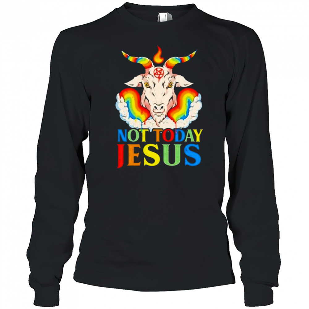 Murder Not Today Jesus Shirt Long Sleeved