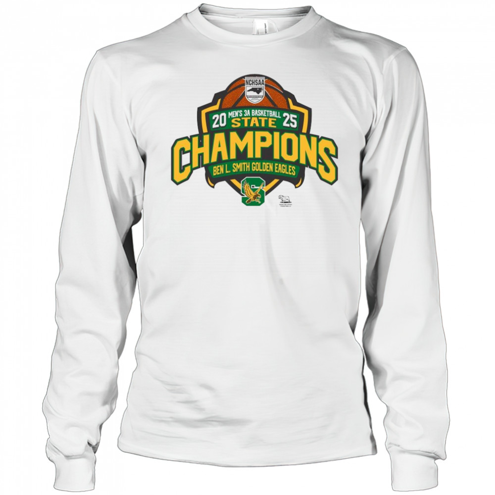 NCHSAA 2025 Women’s 3A Basketball State Champions Ben L Long Sleeved