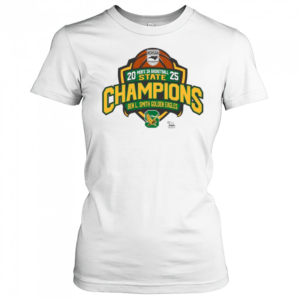 NCHSAA 2025 Women’s 3A Basketball State Champions Ben L Women's T-shirt