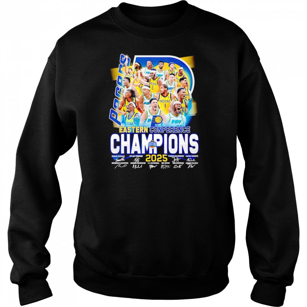 Pacers Eastern Conference Champions 2025 shirt Hoodie