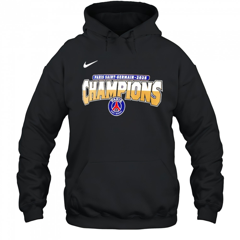 Paris Saint Germain 2025 UEFA Champions shirt Hoodie