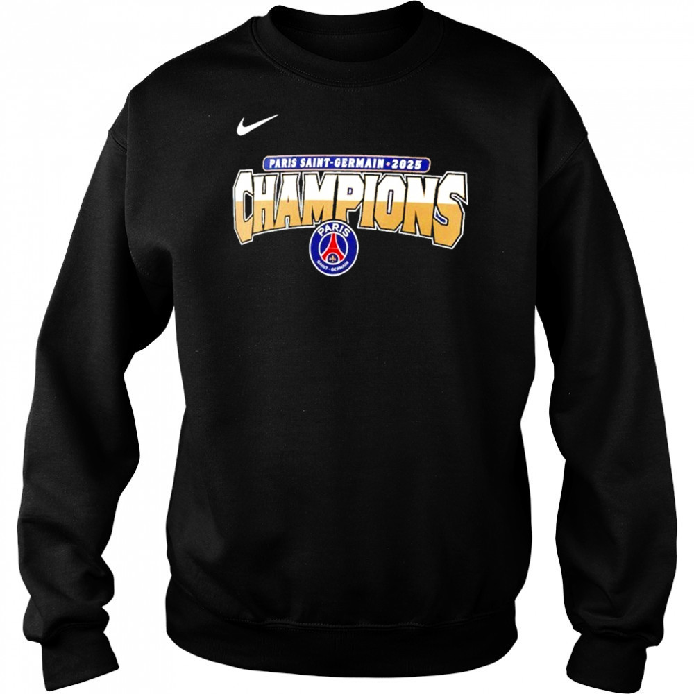Paris Saint Germain 2025 UEFA Champions shirt Hoodie