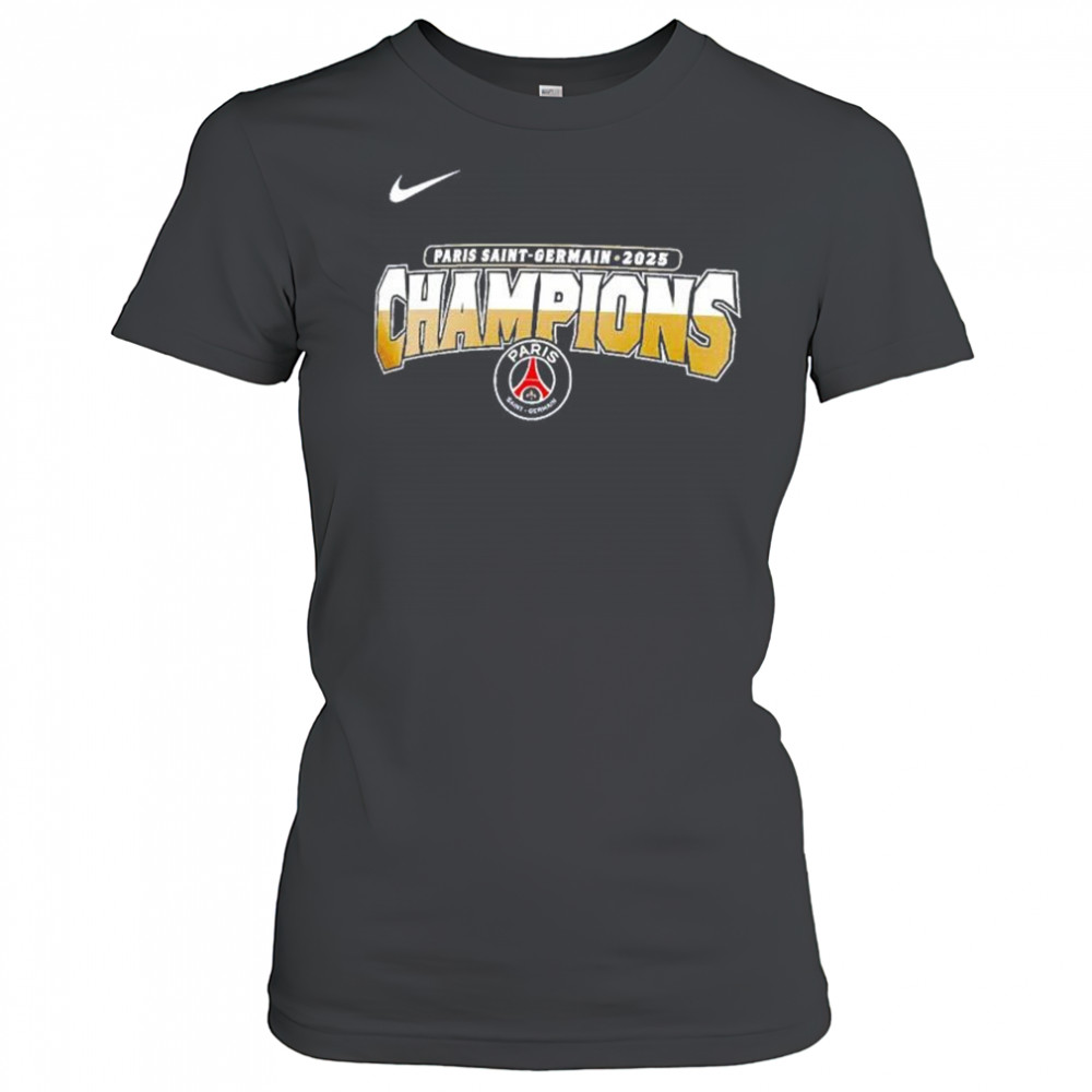 Paris Saint-Germain F.C. 2025 Champions League winners shirt Women's T-shirt