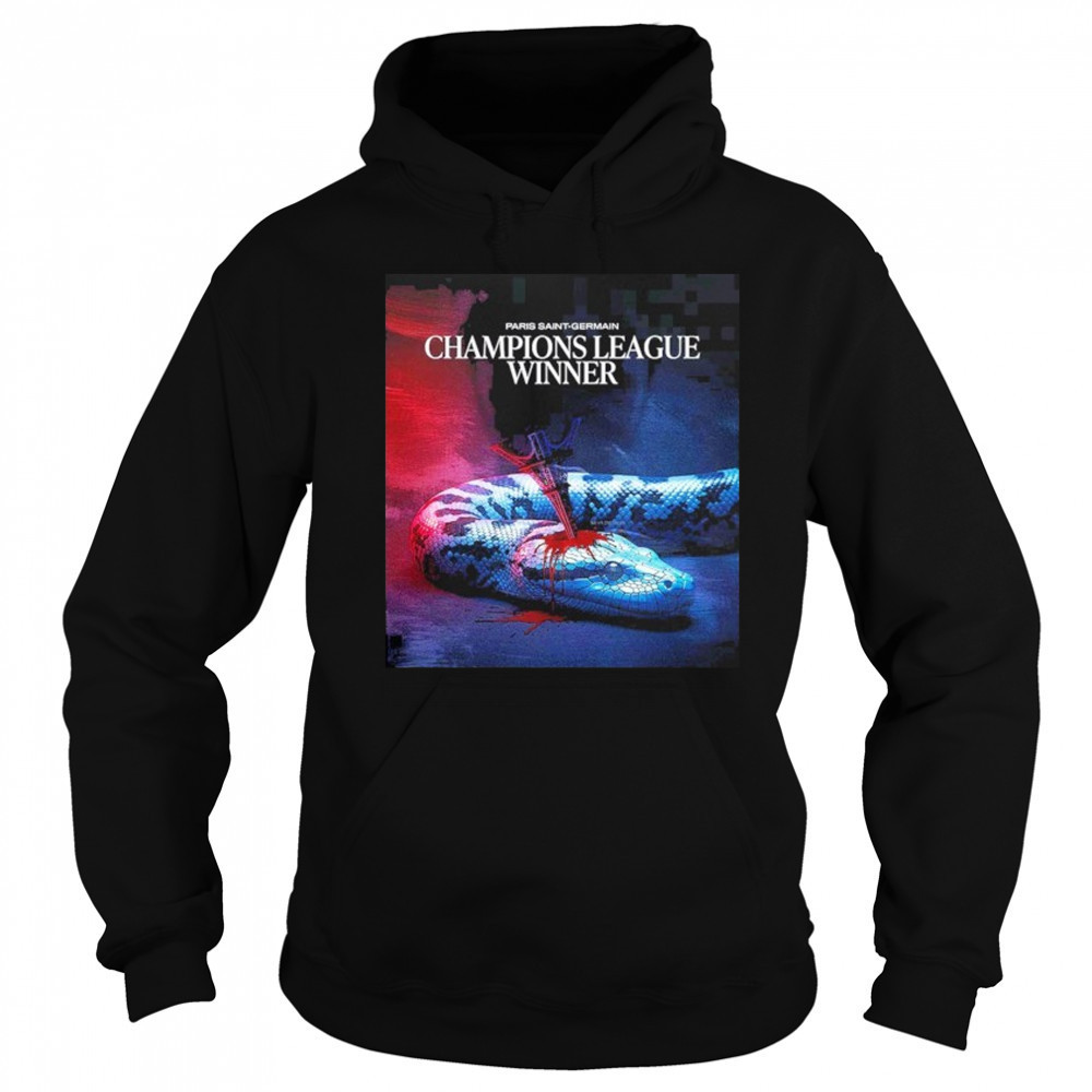 Paris Saint Germant Is The Champions UEFA Champions League 2025 Defeat Snake shirt Sweatshirt