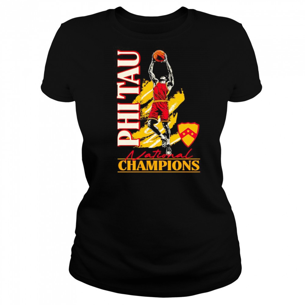 Phi Tau National Champions basketball shirt Women's T-shirt