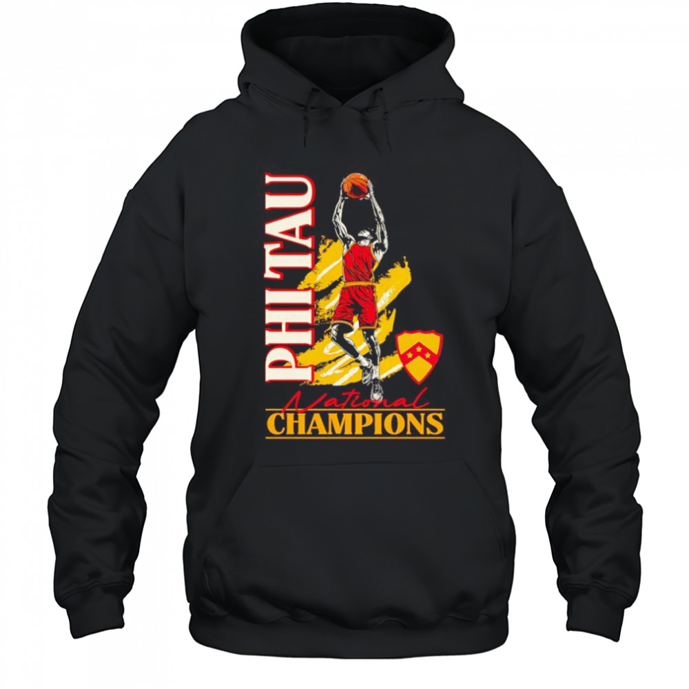Phi Tau National Champions basketball shirt Hoodie