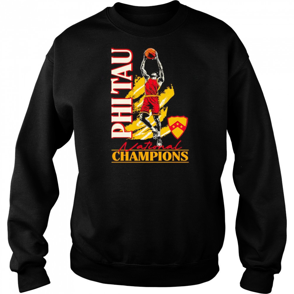 Phi Tau National Champions basketball shirt Hoodie