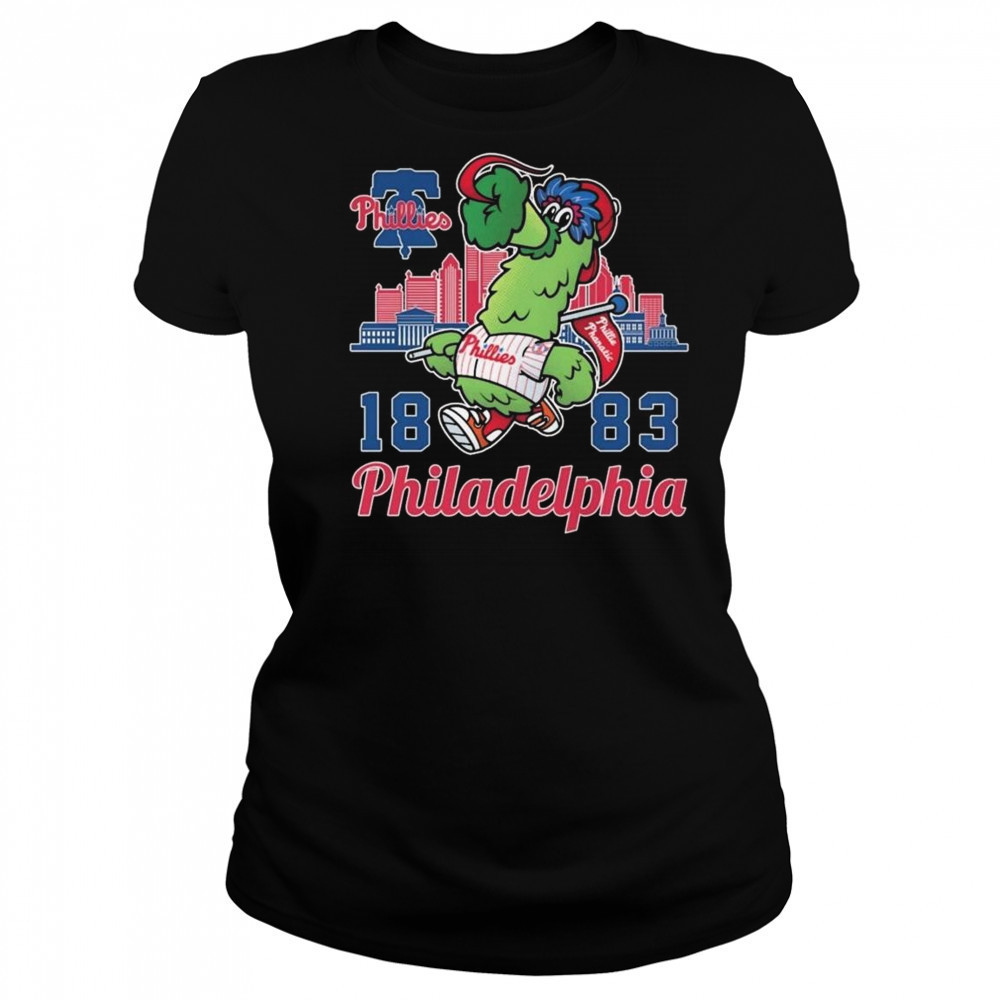Philadelphia Phillies 1893 Mascot Skyline Shirt Women's T-shirt
