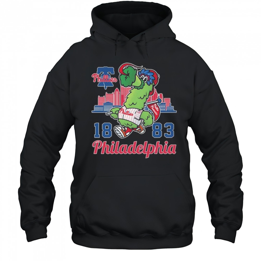 Philadelphia Phillies 1893 Mascot Skyline Shirt Hoodie