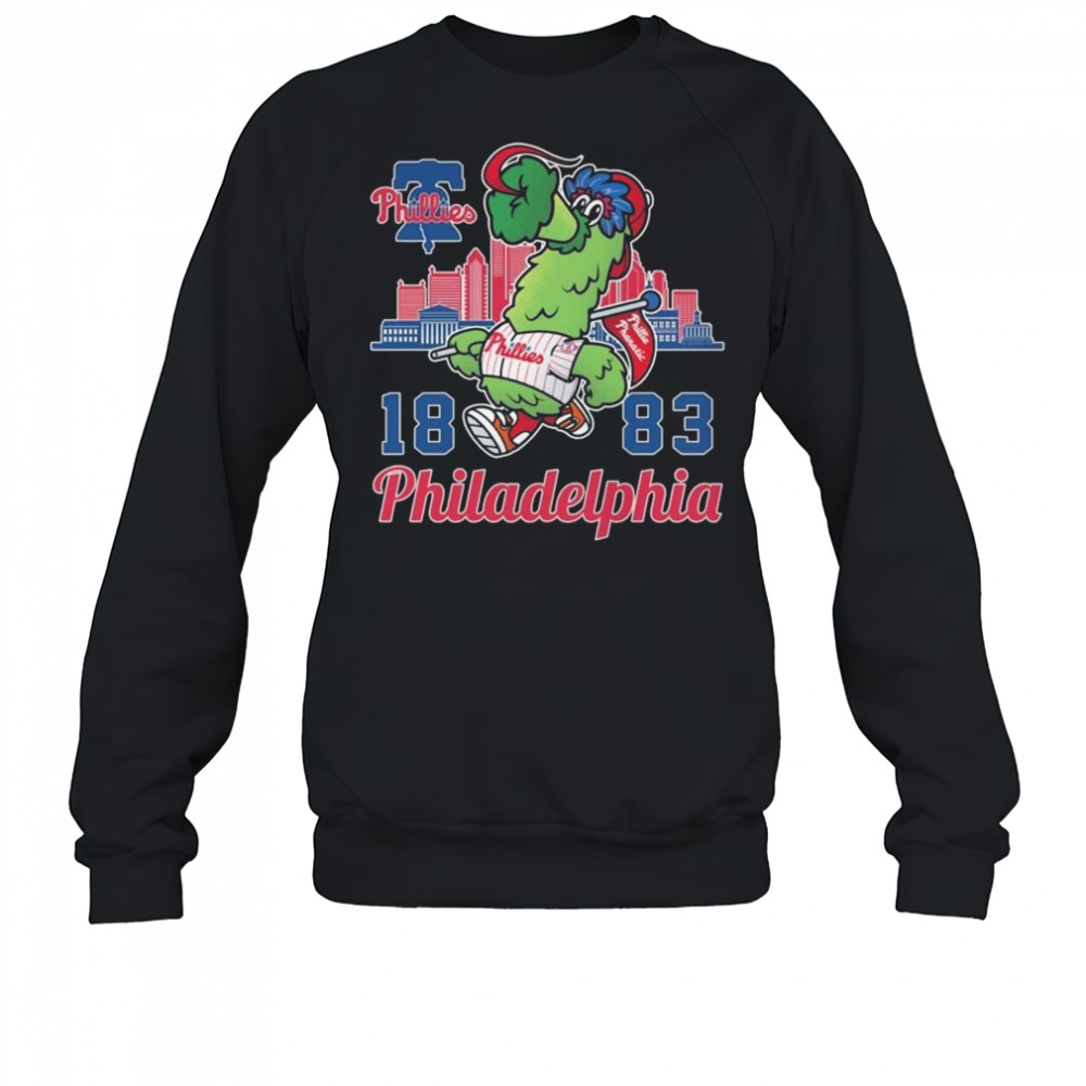 Philadelphia Phillies 1893 Mascot Skyline Shirt Sweatshirt