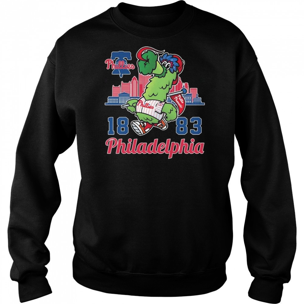 Philadelphia Phillies 1893 Mascot Skyline Shirt Hoodie