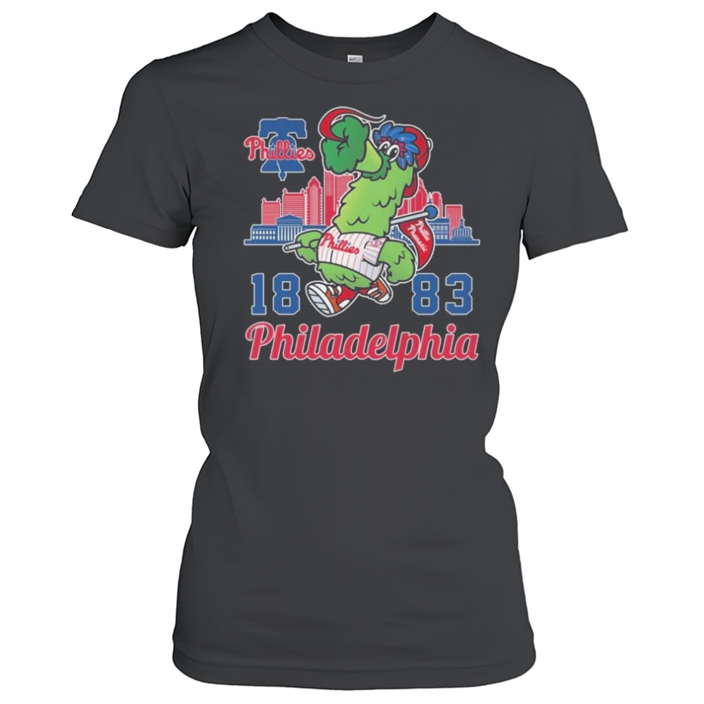 Philadelphia Phillies 1893 Mascot Skyline Shirt Women's T-shirt