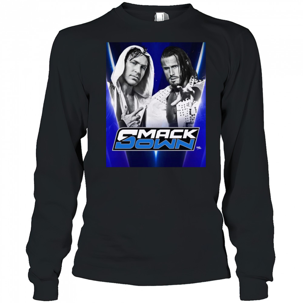 Poster Chris Sabin and Alex Shelley MCMG WWE SmackDown t-shirt Long Sleeved