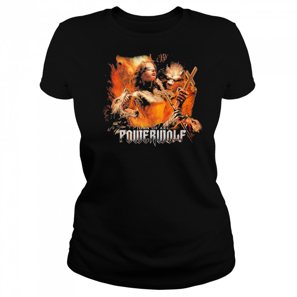 Powerwolf The Story Of Joan Of Arc New Video From Latest Album Wake Up The Wicked shirt Women's T-shirt
