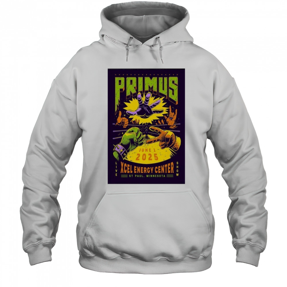 Primus S.T Paul MN On Jun 1 2025 Poster shirt Hoodie
