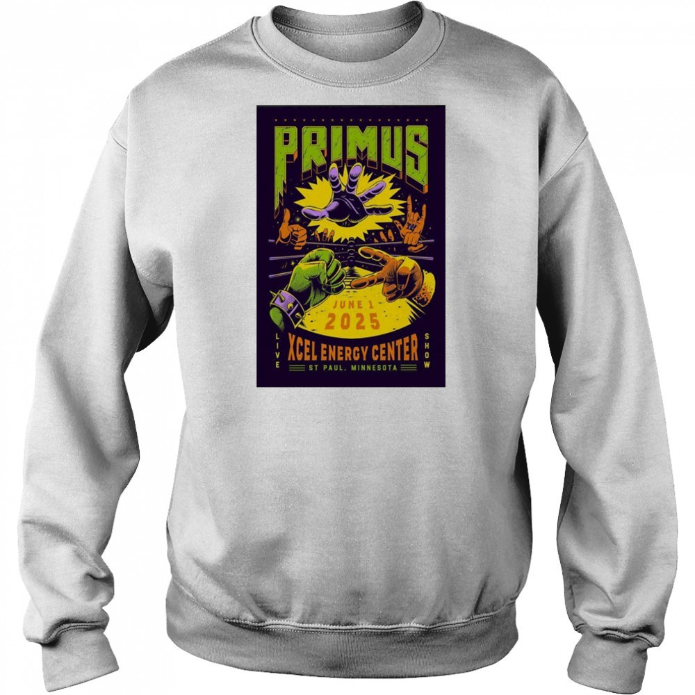 Primus S.T Paul MN On Jun 1 2025 Poster shirt Hoodie