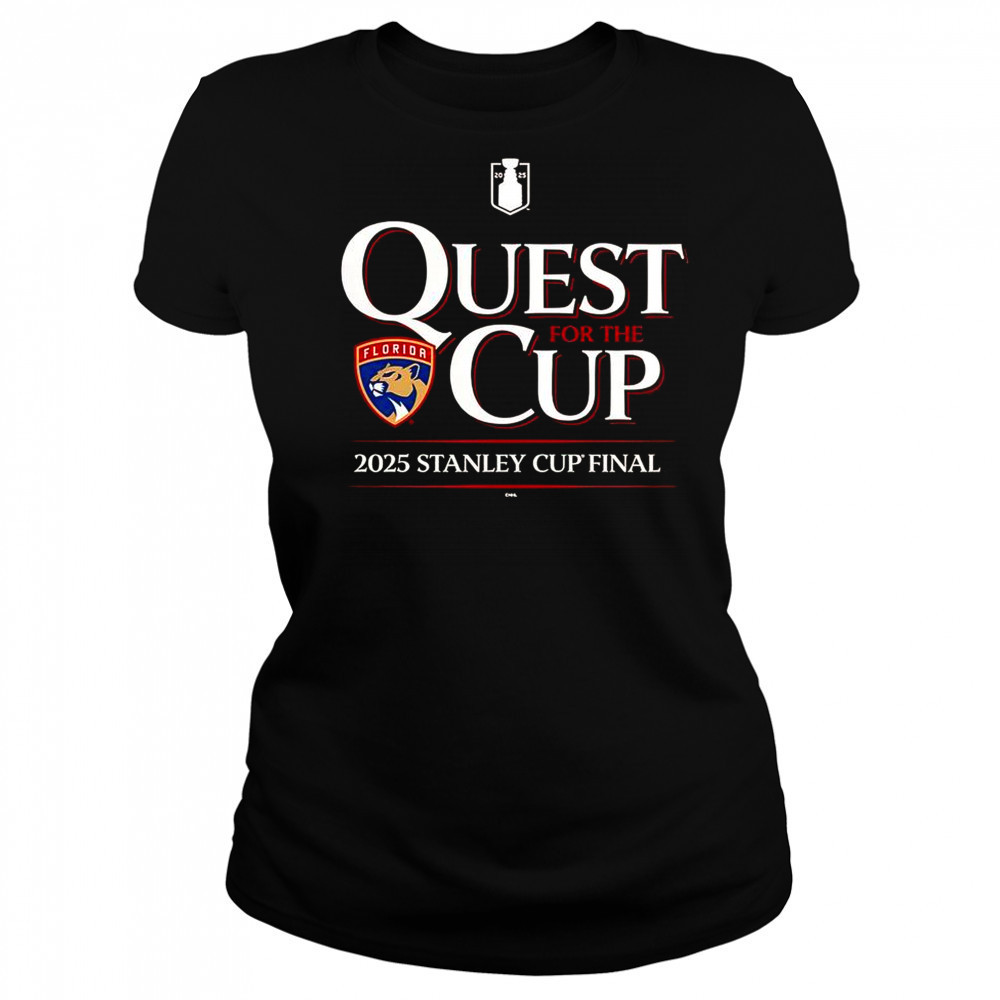 Quest For The Cup Florida Panthers 2025 Stanley Cup Final T-Shirt Women's T-shirt