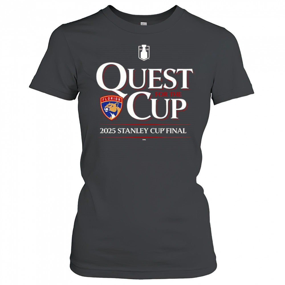 Quest For The Cup Florida Panthers 2025 Stanley Cup Final T-Shirt Women's T-shirt