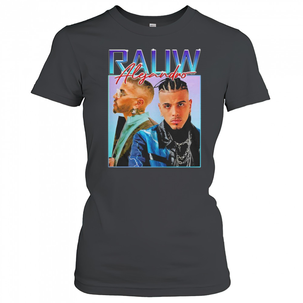 Rauw Alejandro vintage rap music raúl alejandro ocasio ruiz retro t-shirt Women's T-shirt