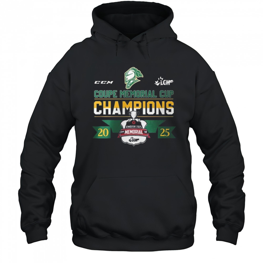 Rimouski 2025 Coupe Memorial Cup London Knights Shirt Hoodie